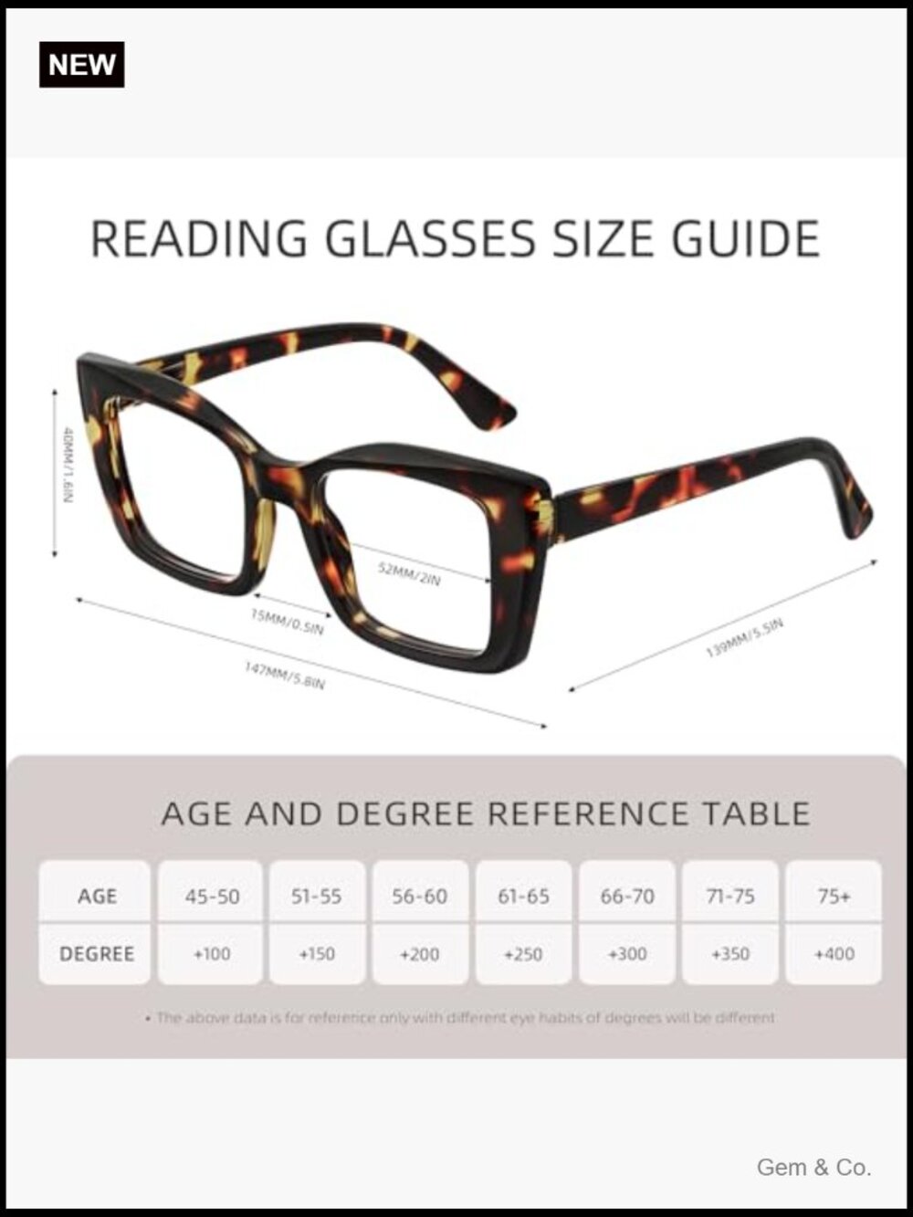3 Pack Oversized Square Blue Light Blocking Reading Glasses Spring Hinge Readers - Picture 5 of 7